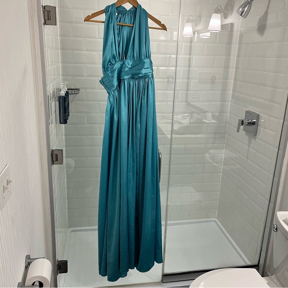 Bronx and Banco Blue Long Dress